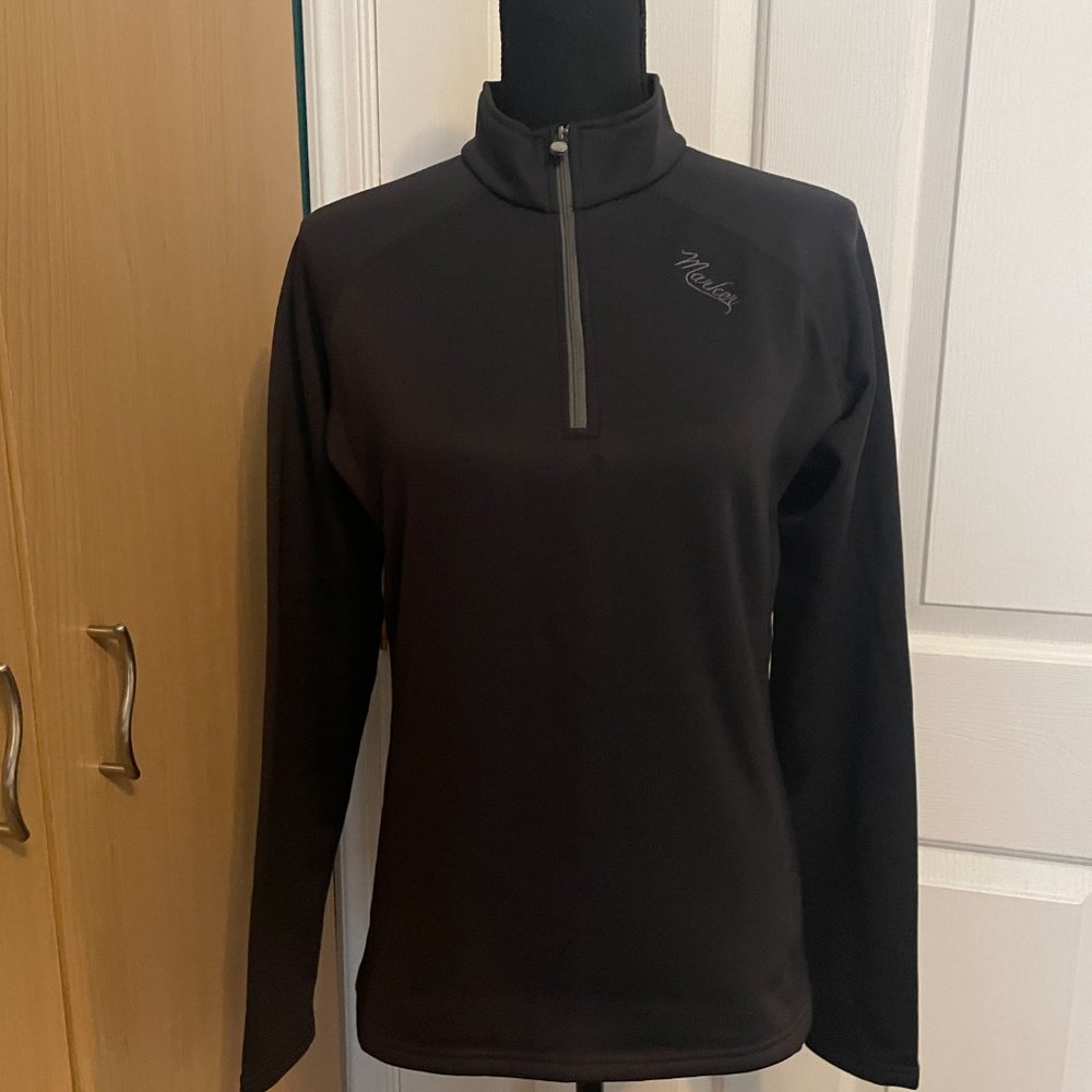 Great Condition! Marker Black 1/4 Zip Pullover Size Medium